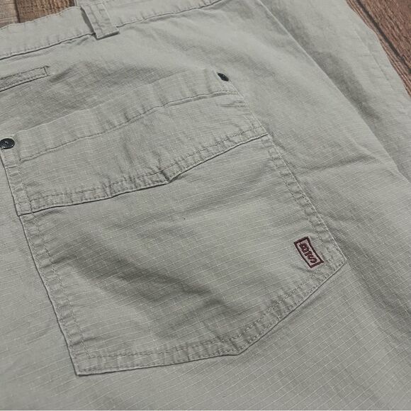 Brothers/Sons Men’s 44x34 Ripstop Cotton Pants Khaki Casual Outdoor Workwear - Picture 8 of 9